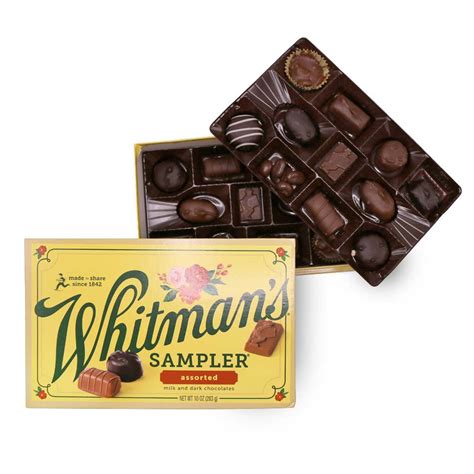 whitmans sampler metal box|whitman's sampler 4 piece.